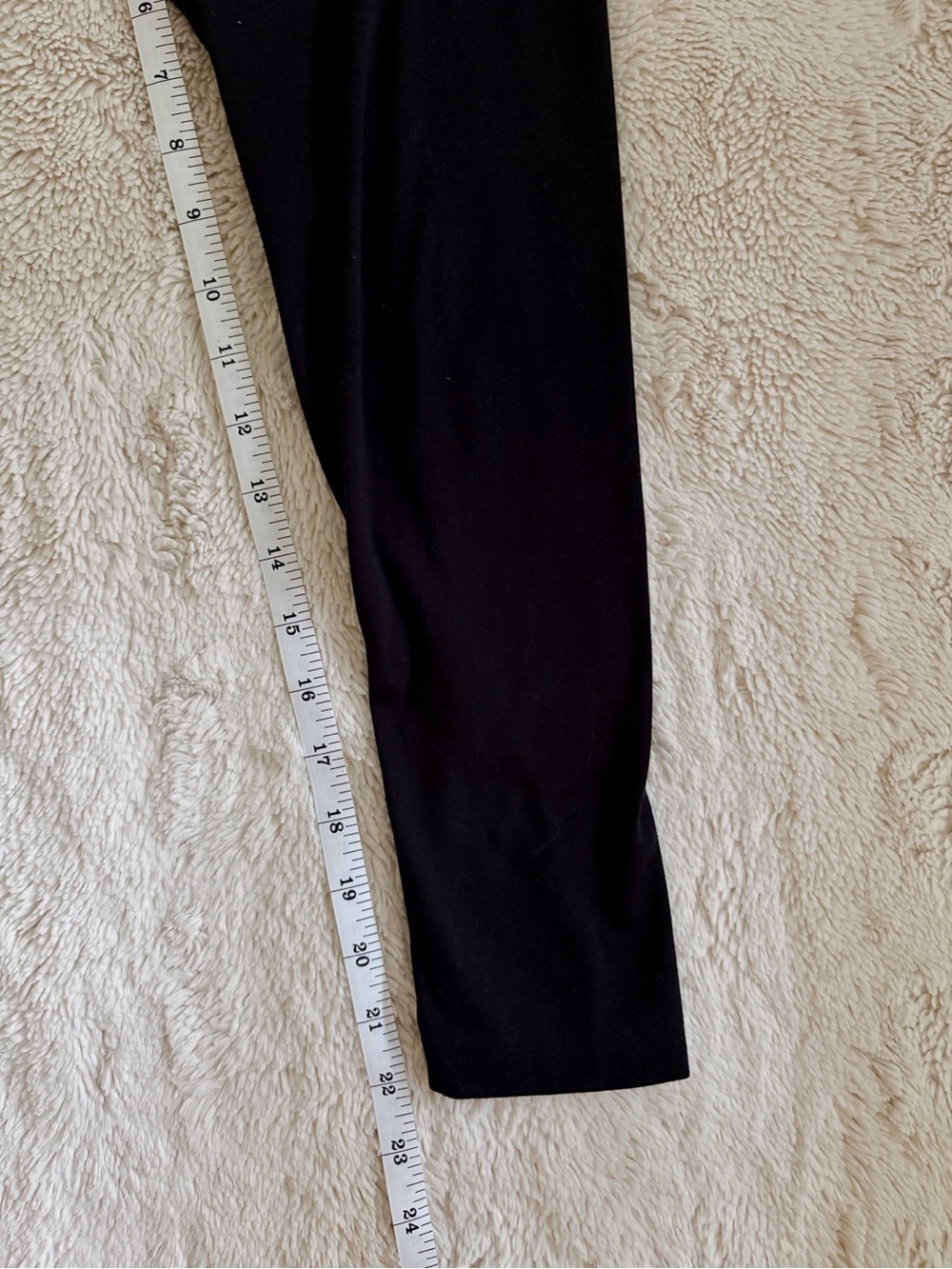 Gymshark Black High Rise Cropped Leggings Women’s Size Small - Picture 5 of 7
